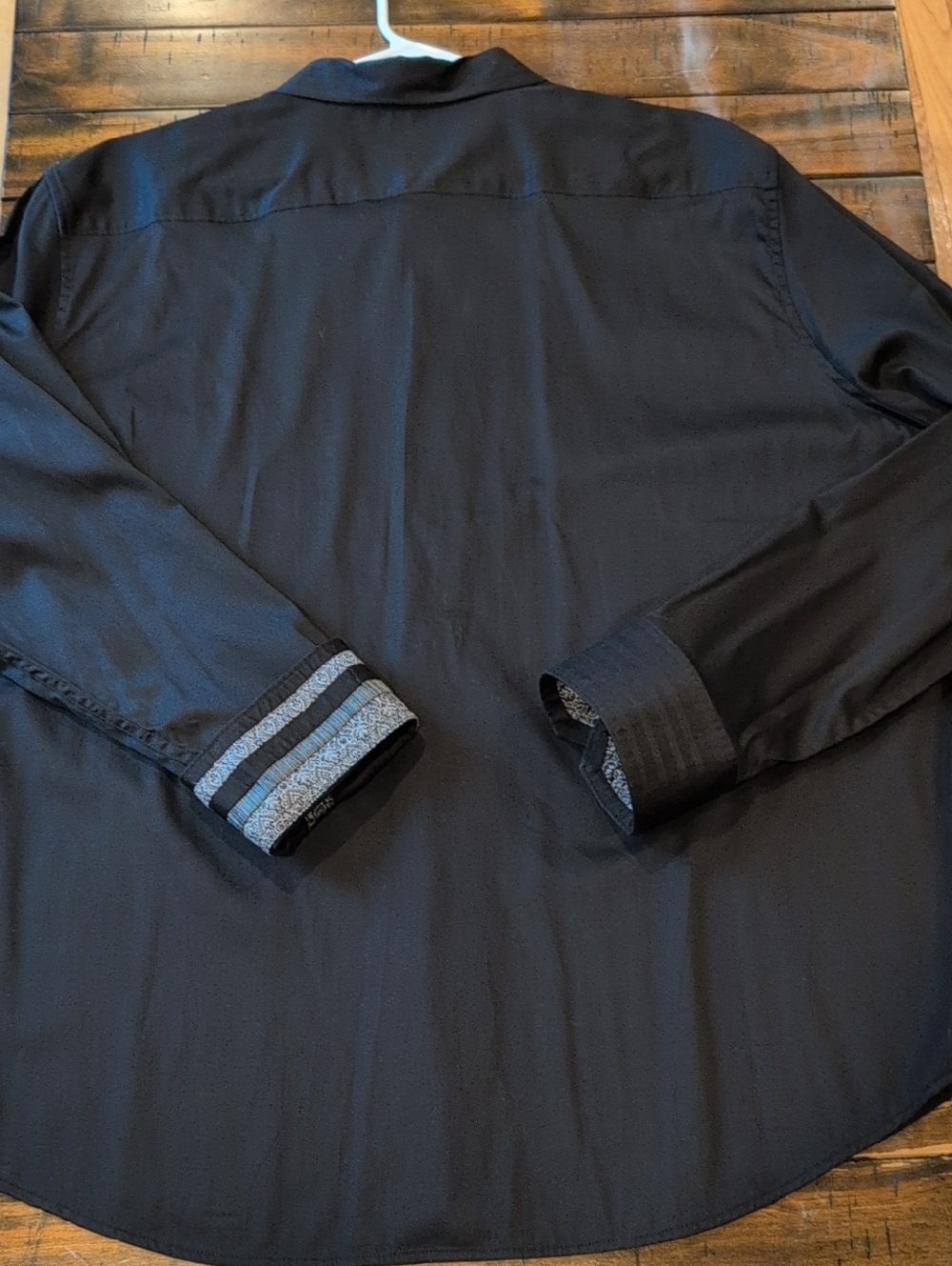 Robert Graham Rutherford Sport Shirt Long Sleeve Printed Cuff - Picture 7 of 7